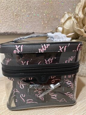 VS 4- Piece Makeup Bag Set With Top Handle